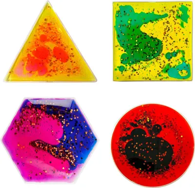 Produktbild von Squishy Flüssigkeit sensorische squishes 4 Formen / Tullo