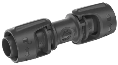 Produktbild von Micro-Drip-System Verbinder 13mm (1/2") (dunkelgrau, 3 Stück, Modell 2023)