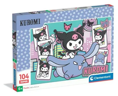 Produktbild von Puzzle , Clementoni Super Kuromi, 104 Teile, 48,5 x 33,5 cm