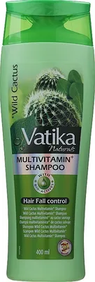 Obrázek produktu pro Dabur Vatika Wild Cactus Šampon proti vypadávání vlasů (400ml), 100633