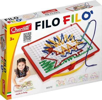 Produktbild von Quercetti Filo – Igel zum Aufreihen