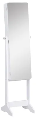 Produktbild von HOMCOM LED Schmuckschrank Spiegelschrank Standspiegel Innenspiegel verstellbar