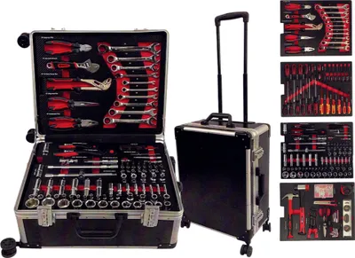 Produktbild von Toolcar Metallo kl. Werkstattwagen Werkzeugkoffer Alukoffer