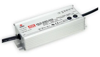 Produktbild von MEAN WELL LED-Netzteil HLG-60H-24A, 24V-/2,5A