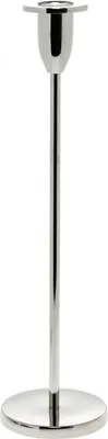 Produktbild von Eleganter Kerzenhalter Silber Deko Leuchter für Stabkerzen H31cm Hochzeit Weihnachten