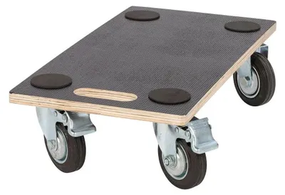 Image de Kreator 580x290 Mm 400kg Plateforme Avec Roues Argent Argent One Size