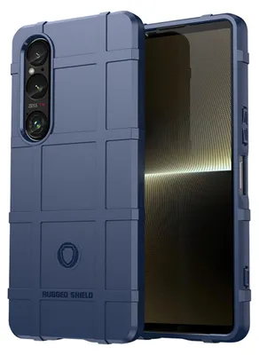 Produktbild von MobyDefend Hülle für Sony Xperia 1 VI - Rugged Shield Schutzhülle - Blau