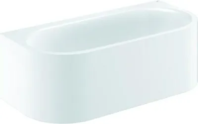 Produktbild von Grohe Badewanne Essence 180x57,5x85cm, Vorw., m ÜL, alpinweiß