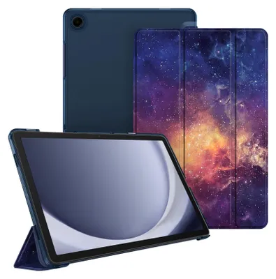 Produktbild von Fintie Hülle für Samsung Galaxy Tab A11+ Plus 11" 2025 / Tab A9+ Plus 11 Zoll 2023 Tablet, Ultradünn Schutzhülle mit Translucent Rückseite Cover, Die Galaxie