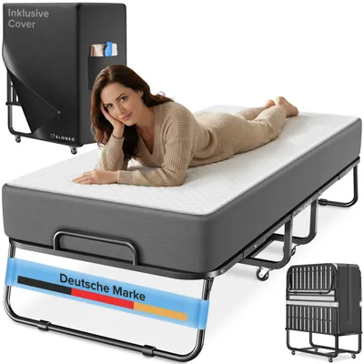 Immagine prodotto di ELONEO Letto pieghevole con materasso, 80x200 cm