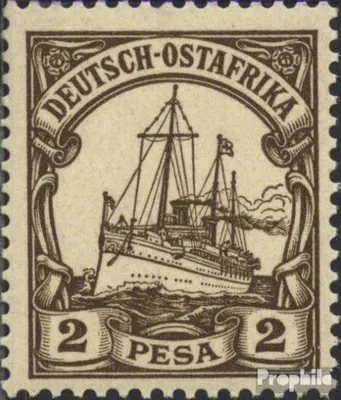 Produktbild von Briefmarken Deutsch-Ostafrika 1901 Mi 11 mit Falz Schiff Kaiseryacht Hohenzollern