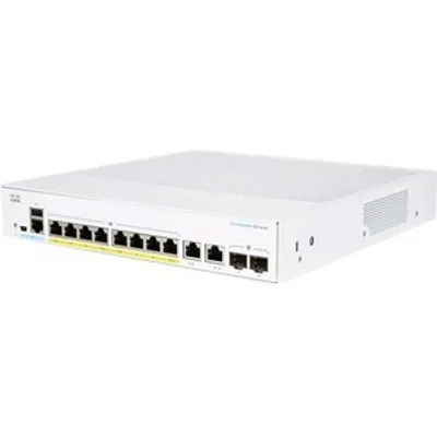 Produktbild von Cisco CBS250, Managed, L3, Gigabit Ethernet (10/100/1000), Power over Ethernet (PoE), Rack-Einbau, Desktop