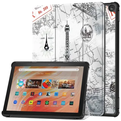 Produktbild von Cover für Amazon Fire HD 10 2023 13.Gen 10.1 Zoll Tablethülle Schlank mit Standfunktion und Auto Sleep/Wake Funktion