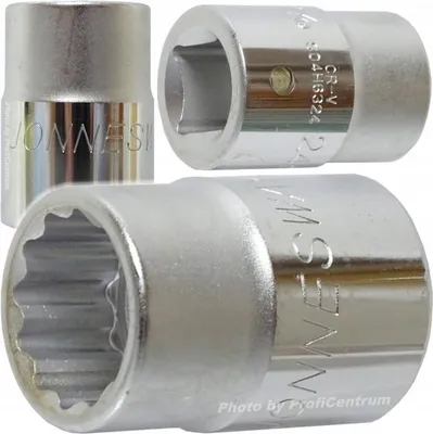 Produktbild von Jonnesway nasadka dwunastokątna 3/4" krótka 27mm