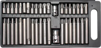 Obrázok produktu pre BGS technic Combined Bit Set, Chróm-vanadová oceľ, 1625 mm, 1,62 kg