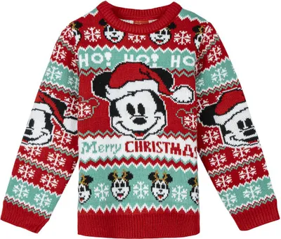 Obrázek produktu pro Cerda Group Pletený vánoční svetr Mickey Rot 4 roky Rot 4 roky
