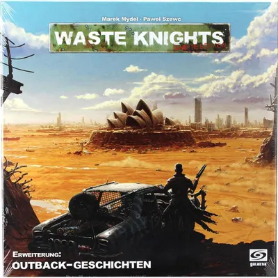 Zdjęcie produktu dla Galacta Waste Knights: Rozszerzenie Outback Stories (PL)