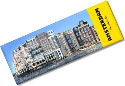 Produktbild von streetline Amsterdam Amstelufer Panorama Souvenir Magnet