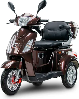 Obrázek produktu pro Elektrický skútr, invalidní vozík BILI BIKE SHINO G2 Li-Ion, 1000W, 25 km/h, hnědý