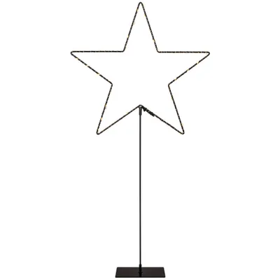 Produktbild von LED-Leuchtsilhouette 'Mira', Stern, 33x65 cm