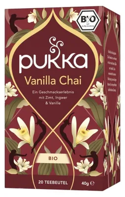 Immagine prodotto di Vanilla Chai - 20 bustine, peso netto 40g