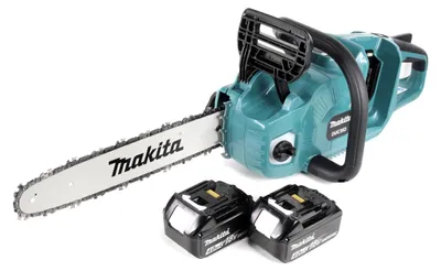 Immagine prodotto di Makita DUC 353 M2 Motosega a batteria 36V ( 2x18V ) Brushless 35 cm + 2x batteria 4.0 Ah - senza caricabatterie