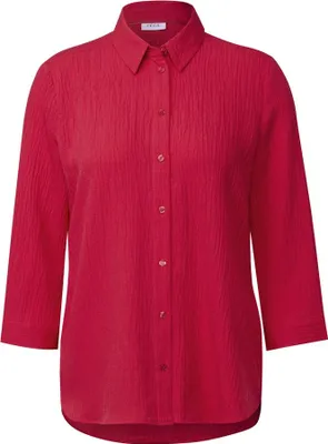 Produktbild von Solid Structure Blouse 16759 glazed apple red Größe L