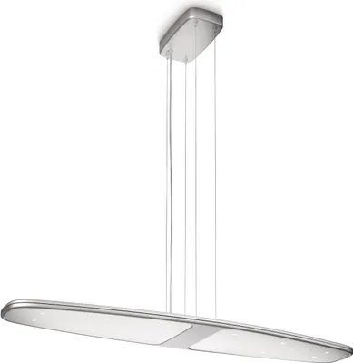 Produktbild von Philips InStyle Pendelleuchte 401953116, Weiß, Aluminium, Schlafzimmer, Wohnzimmer, Modern, IP20, 12 Glühbirne(n)