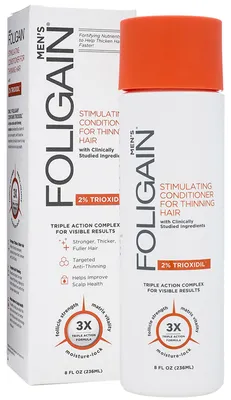 Produktbild von Foligain – Für Männer – Stimulierendes Haarshampoo bei Haarausfall – mit 2% Trioxidil – 236 ml