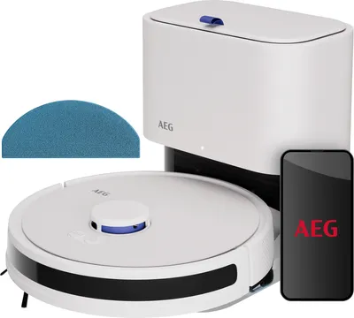 Produktbild von AEG 7000 Saugroboter Lidar / Farbe: Shell White AR71UW2SW Shell White