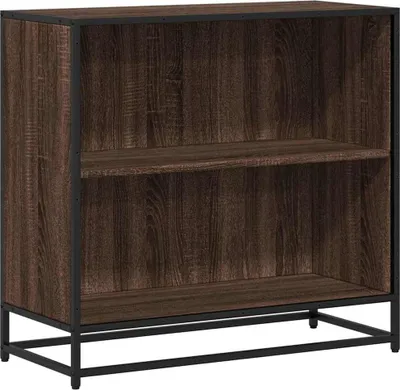Obrázek produktu pro vidaXL Knihovna hnědý dubový vzhled 80,5x35x76 cm materiál na bázi dřeva