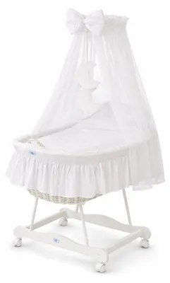 Immagine prodotto di Cestino per bambini con tettuccio - Buonanotte bianco