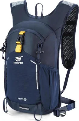Image de SKYSPER 15L Sac à dos de randonnée Sac à dos de jour Sac à dos de trekking Bleu marine
