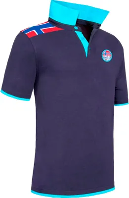 Zdjęcie produktu dla Nebulus Poloshirt NEBFLAG Herren, Koszula, Bluza, Polo, P6884 - Herren, navy-türkis, M