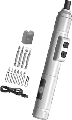 Image de 250r/min Screwdriver Metal Bits Set Multifunctional Screwdrivers Repairing Tool Kit Electric Screw Driver for Mobilephones Computers Home Appliances
