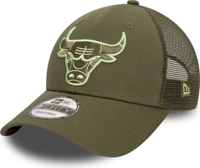 Zdjęcie produktu dla Czapka New Era 9Forty Mesh Trucker Cap - NBA Chicago Bulls oliv