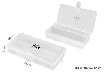 Produktbild von DELPHIN Kunstköderbox Delphin TBX One 186-2P 186x98x35mm