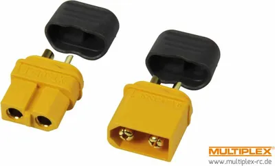 Produktbild von MULTIPLEX MPX Steckverbindung-XT60 3Paar / 1-02294