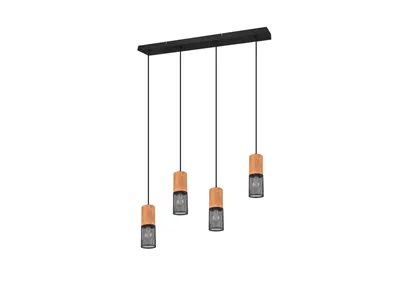 Image de Lustre TOSH noir Trio 304300432