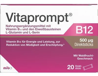 Image de Vitaprompt B12 500 μg direct sticks 20 pcs