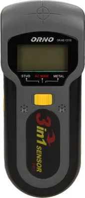 Zdjęcie produktu dla Virone DM-2 detektor ścienny 3 w 1 do metalu, kołków drewnianych, przewodów AC, wykrywanie 19-50 mm, automatyczna kalibracja