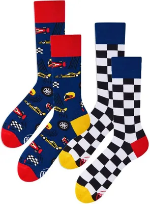 Produktbild von Many Mornings uni sokken Formula racing