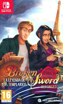 Zdjęcie produktu dla Baphomets Fluch  Verschwö. d. Tempelri. Switch UK  Broken Sword