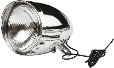 Image de Dynamo avant pour vélo avec fil et lampe | Phare avant universel étanche