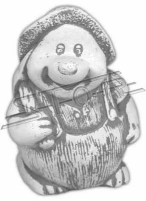 Produktbild von Garten Dekoration Igel Terrasse Stein Figuren Figur Deko Statue Skulptur 537