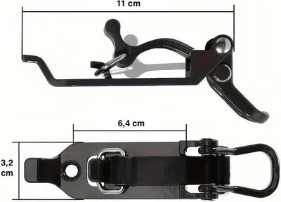 Produktbild von 040 Parts Werkzeughalter Gerätehalter Orange Metall für Camper Werkstatt Keller Quad Werkstattwagen
