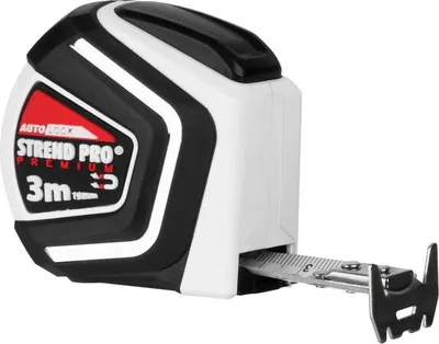 Imagen del producto de Flexómetro Strend Pro Premium, 3 m, Auto STOP, magnético