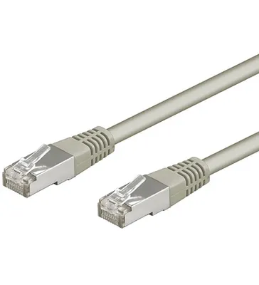 Produktbild von CAT 5e Netzwerkkabel SF/UTP, grau, 1m