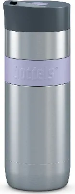 Produktbild von Thermosbecher, 0,37 L, Lavendelblau, Doppelwandig, vakuumisoliert - Boddels | Koffje
