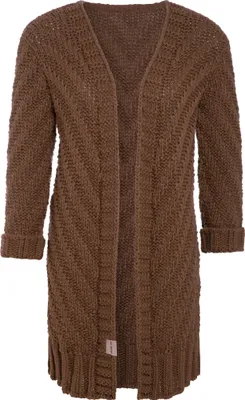 Produktbild von Knit Factory Sally Strickjacke - Tobacco - 40/42